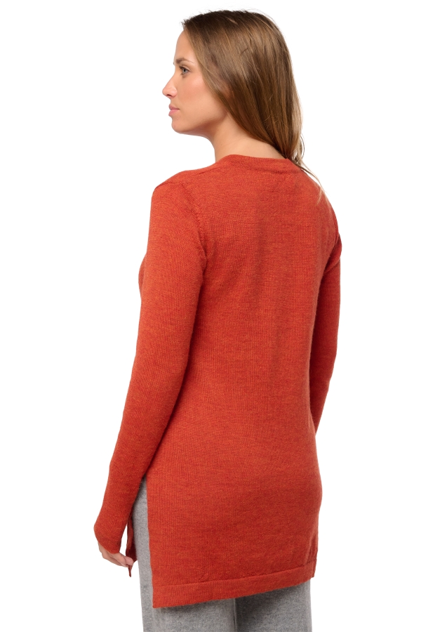 Baby Alpaca cashmere donna sydney pumpkin 2xl